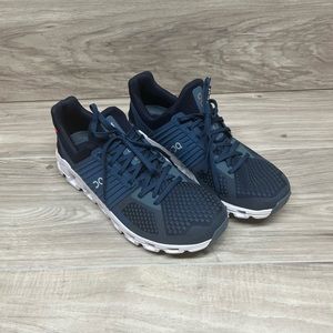 On Running Cloudswift in Denim/ Midnight